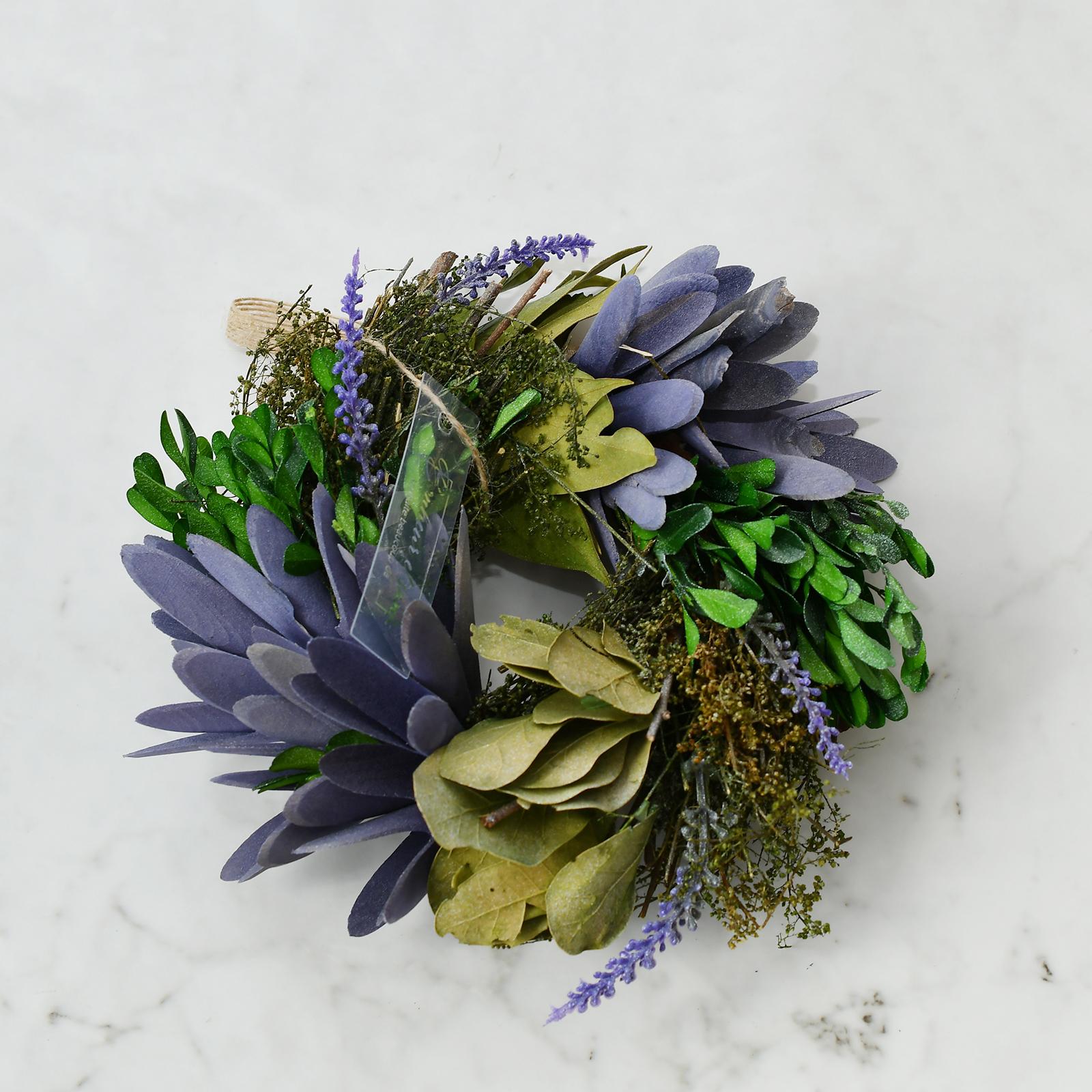 タッセルリース / グリーンパープル | 3枚目