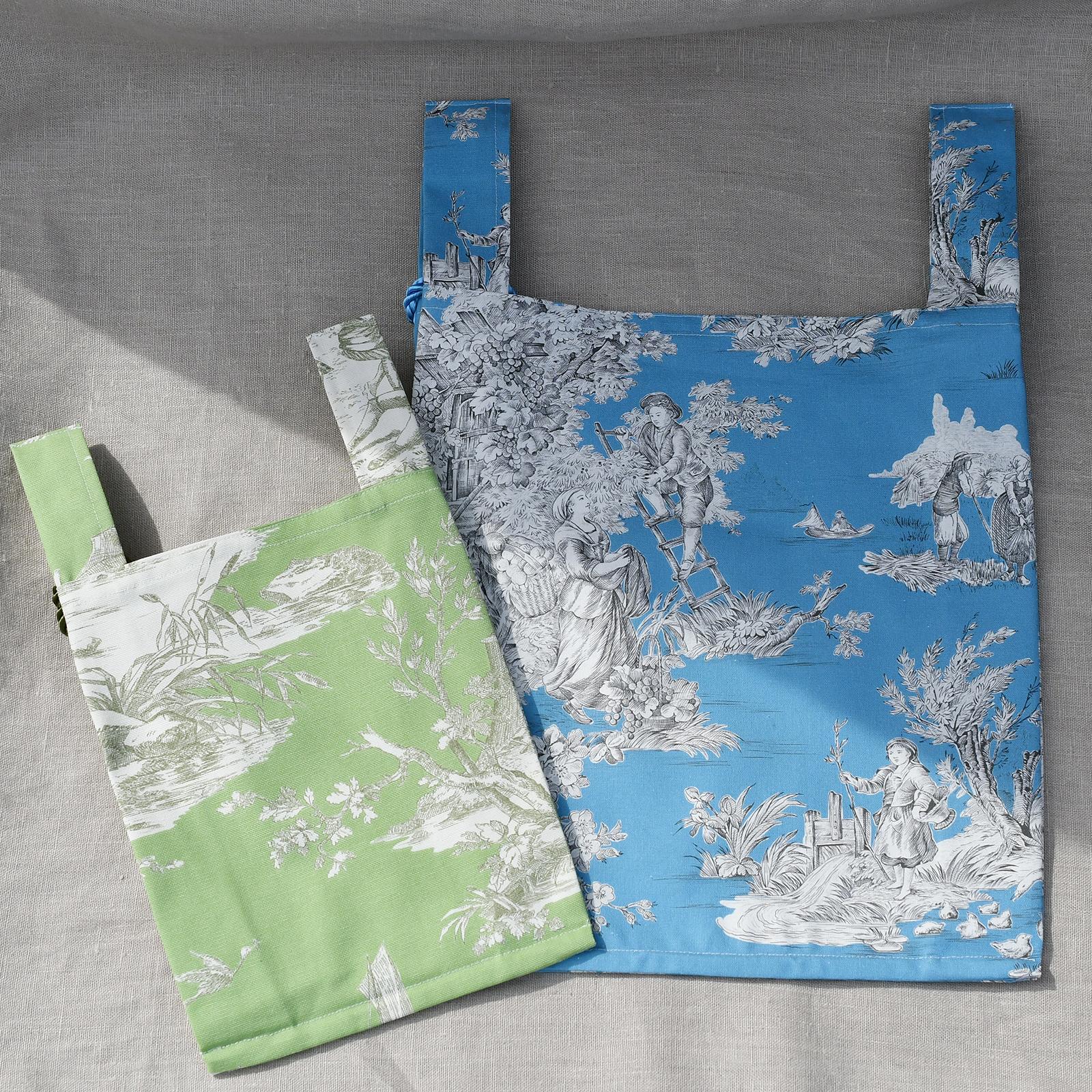 タッセルつきサブバッグ/Green or Blue | 7枚目