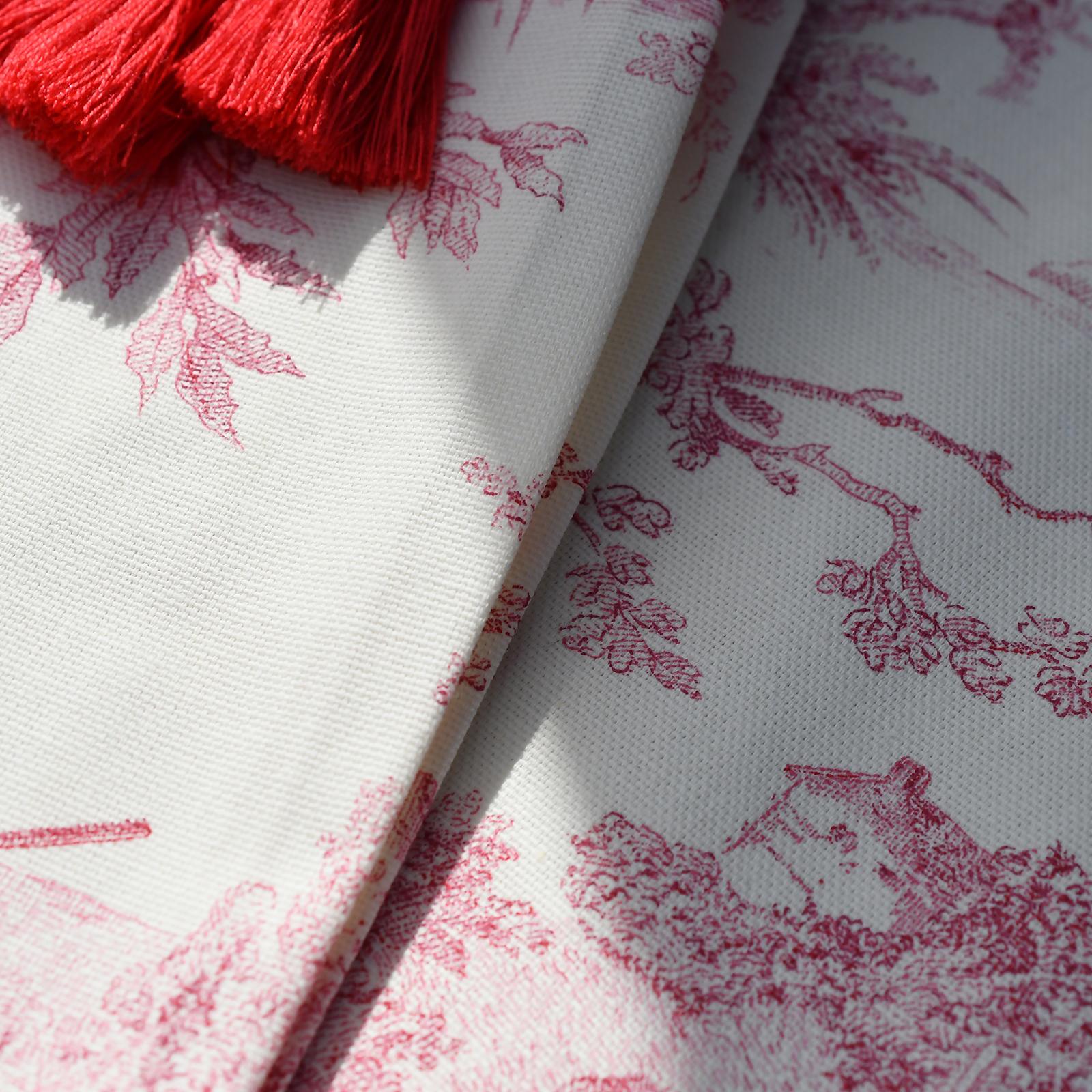 タッセルつきサブバッグ/Red | 3枚目