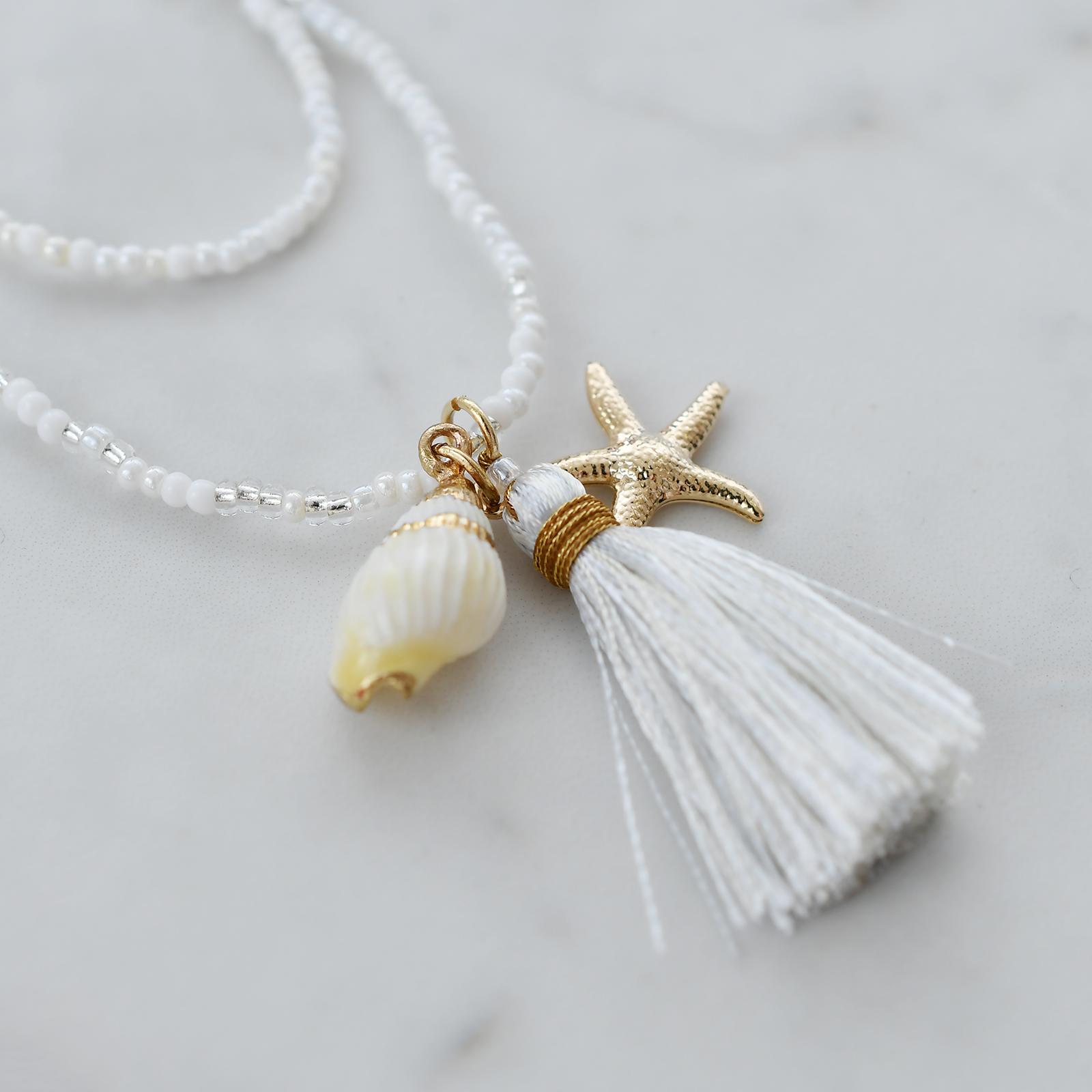 数量限定 夏のエスプリタッセルネックレス | 4枚目