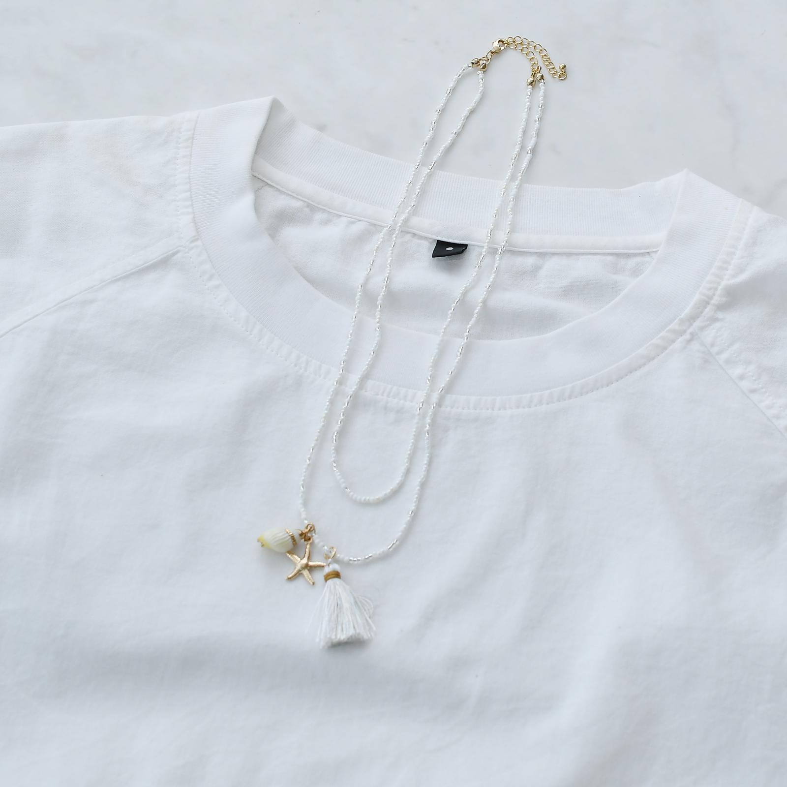 数量限定 夏のエスプリタッセルネックレス | 7枚目