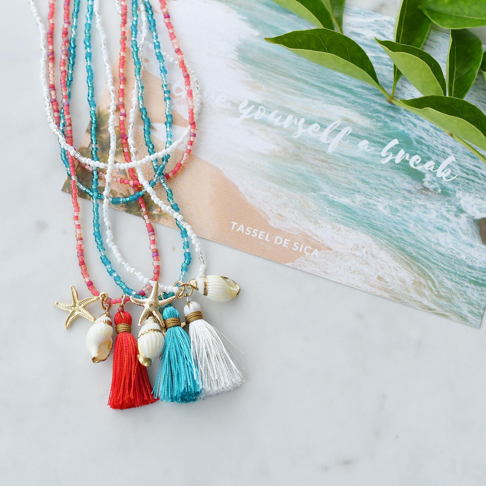 数量限定 夏のエスプリタッセルネックレス | 9枚目