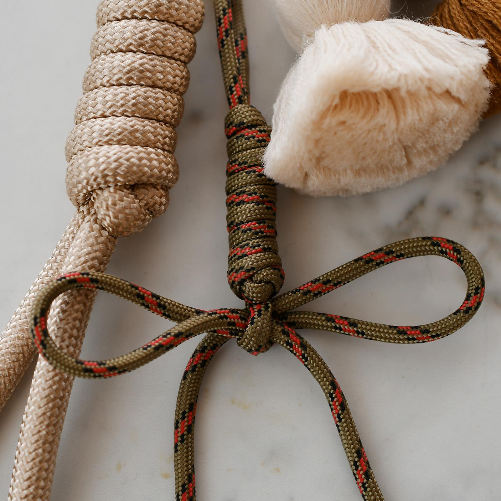 あき　タッセルつきパラコードマルチチャーム　クリーム | 5枚目