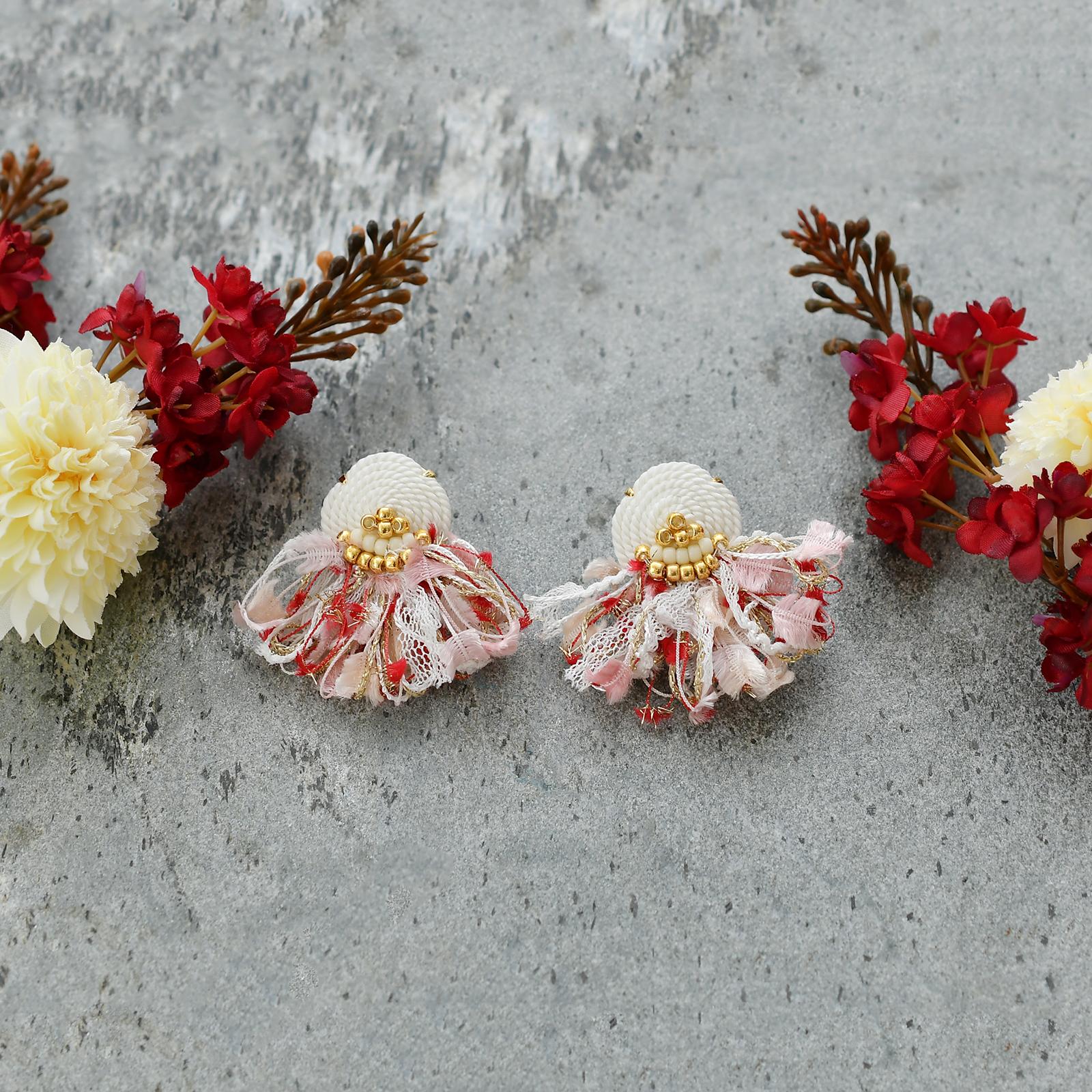 【オーダー製作】コードモチーフタッセルピアス・イヤリング | 4枚目