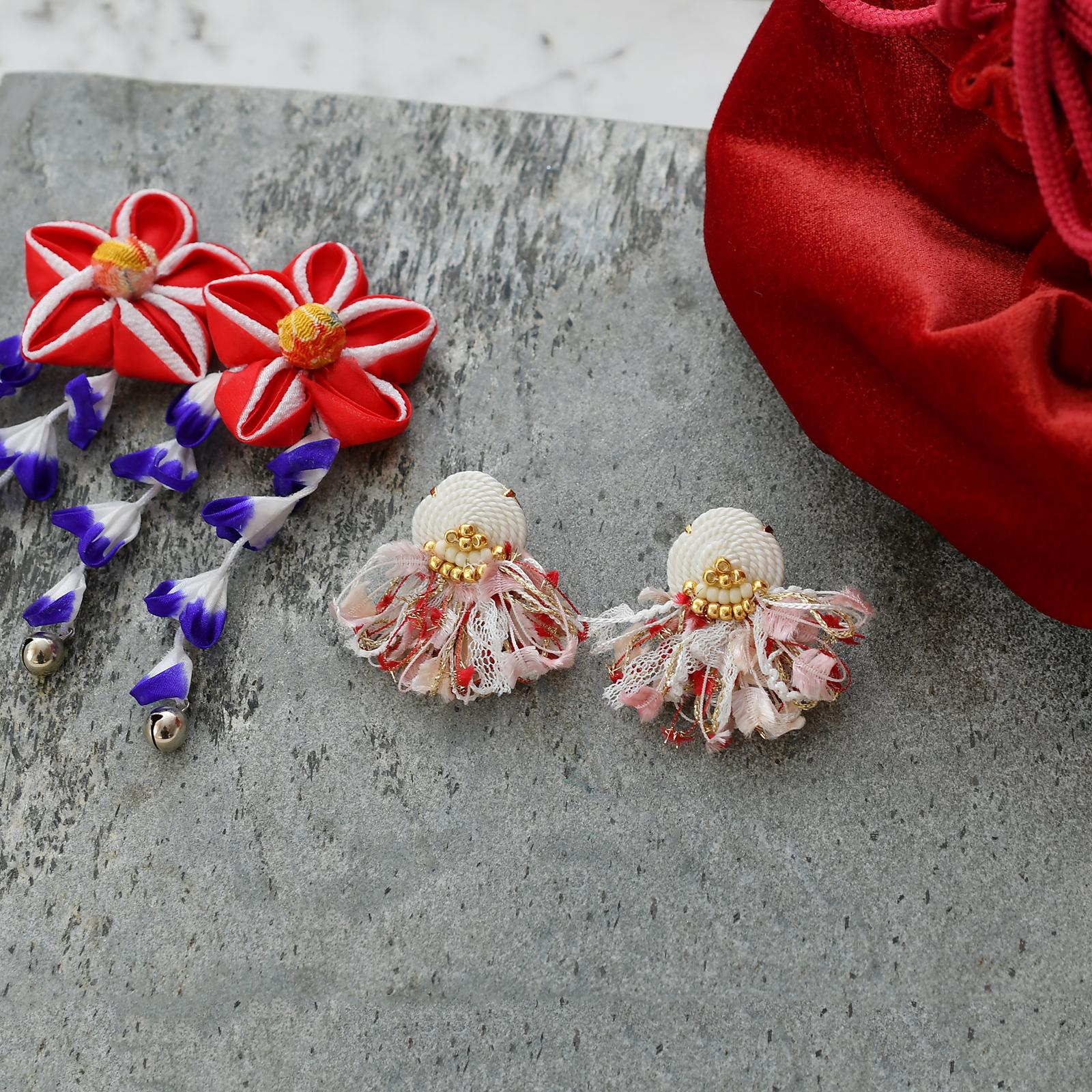 【オーダー製作】コードモチーフタッセルピアス・イヤリング | 5枚目